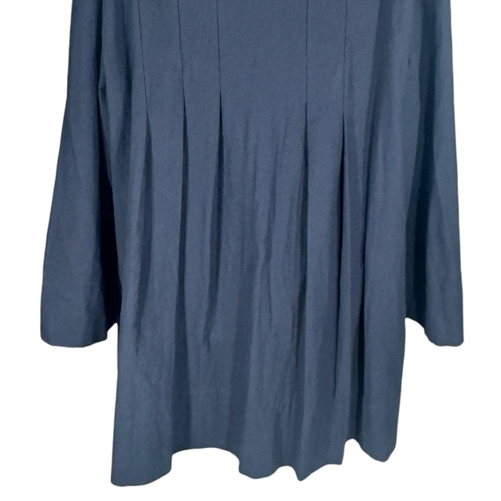 Tuckernuck Luella Dress Navy Pleated A Line Mini XXXL NWT Long Sleeves - Picture 11 of 13
